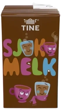 Sjokomelk 250ml Tine