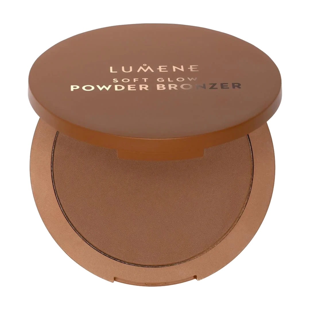 Lumene Soft Glow Powder Bronzer, 3/Bronzed Sunset, 12 g