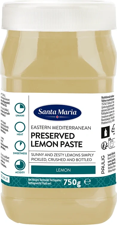 Lemon Paste 750g Santa Maria