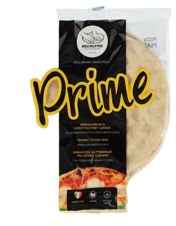 Pizzabunn Prime Rund 2pk Quelli Della