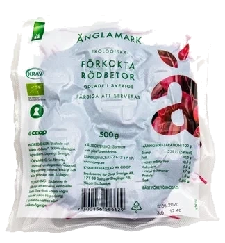 Rödbeta förkokt KRAV Änglamark