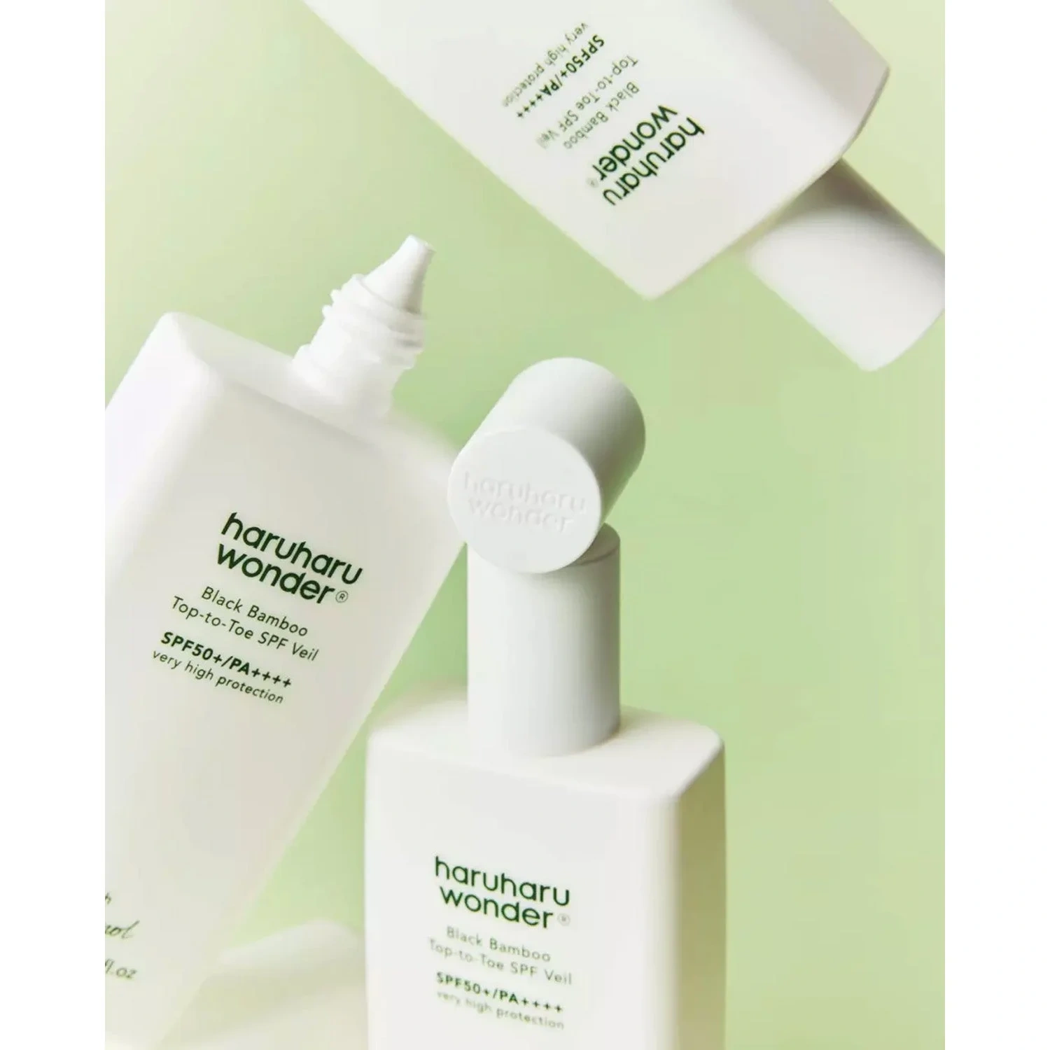 haruharu wonder Black Bamboo Top-to-Toe SPF Veil SPF50+ PA++++
