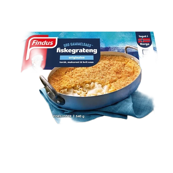 God Gammeldags Fiskegrateng 10x540g