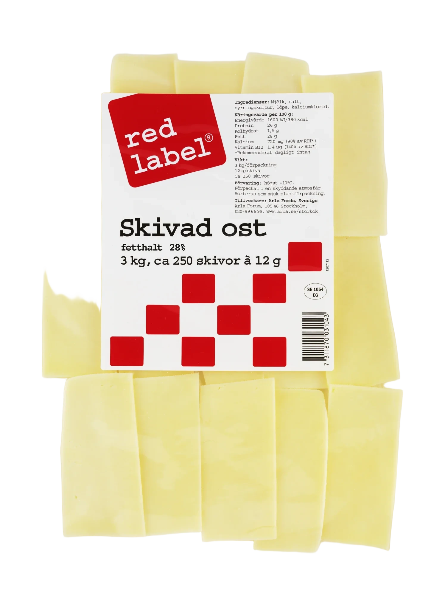 Gouda skivad ost 28%