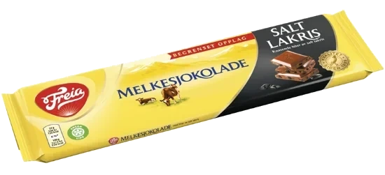 Melkesjokolade m/Lakris 190g