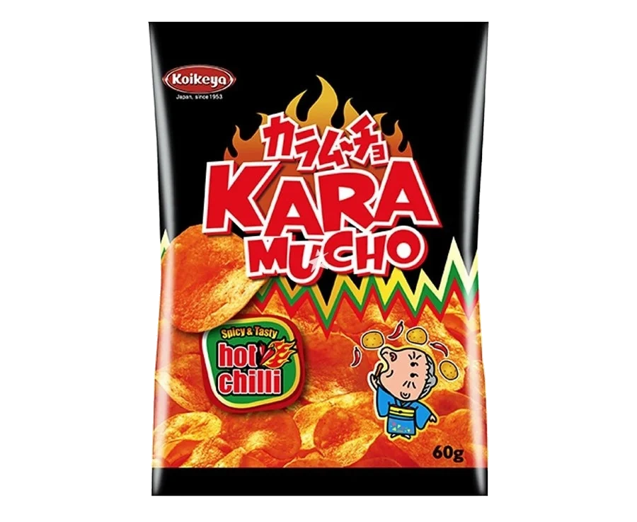 Koikeya Karamucho Chips Hot Chili 60g