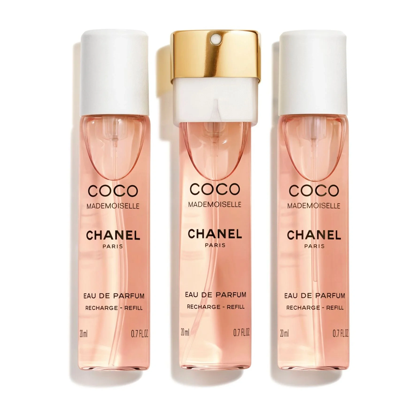 CHANEL EAU DE PARFUM TWIST AND SPRAY 3 x 20 ml