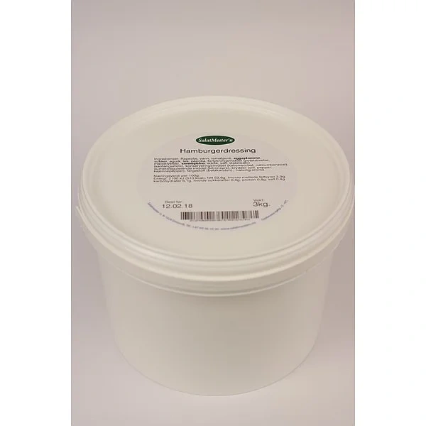 Hamburgerdressing 3kg Sm