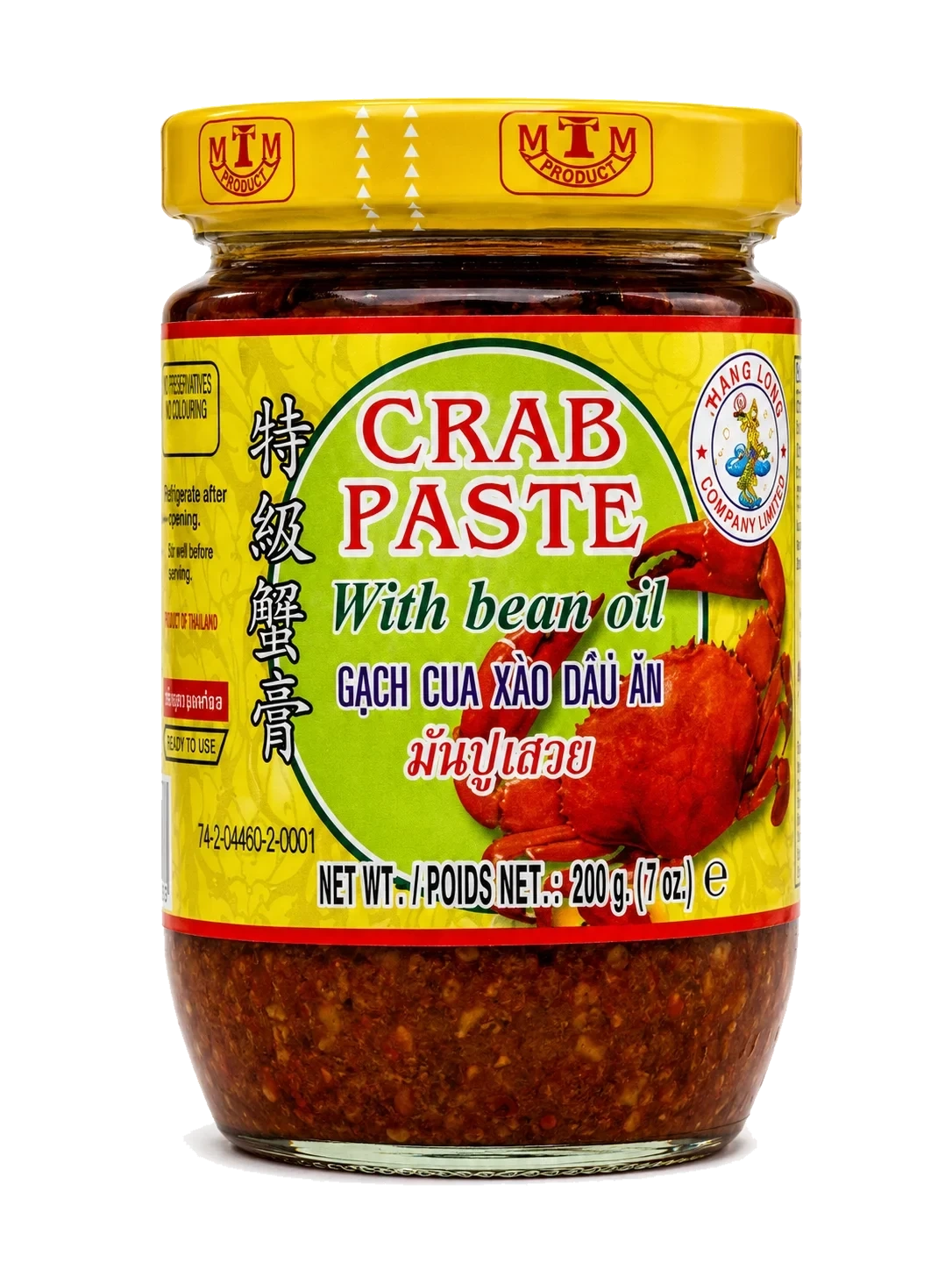 Nang Fah Crab Paste with Bean Oil 200g