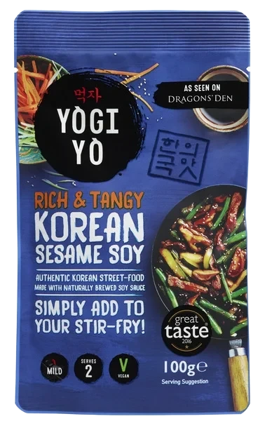 Yogiyo Korean Sesame Soy Stir-Fry