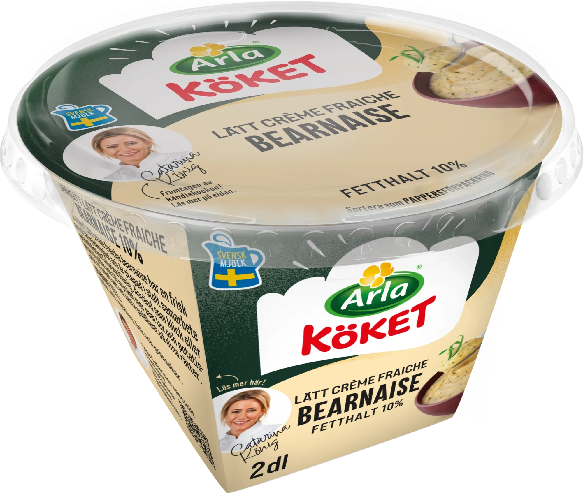 Lätt crème fraiche bearnaise 10%