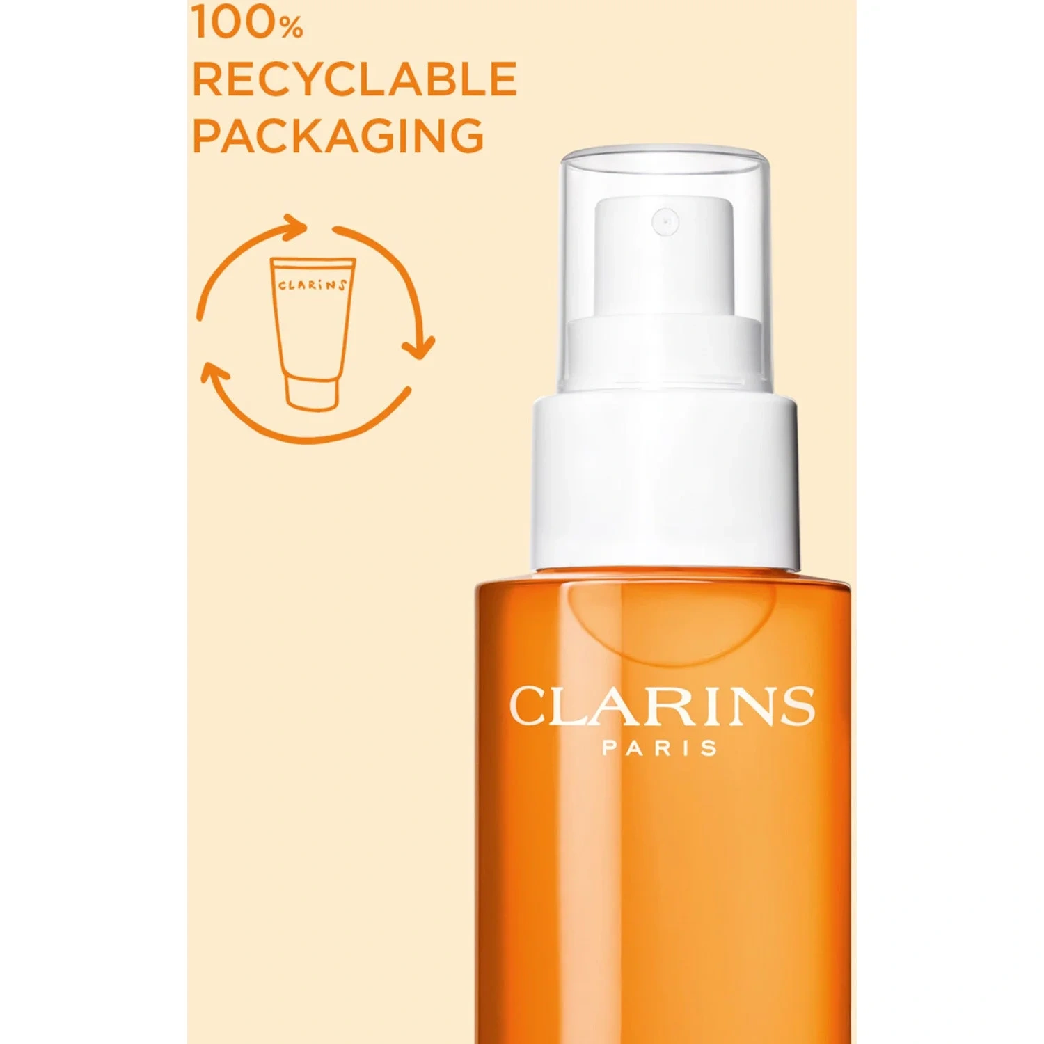 Clarins Glowing Sun Care Mist SPF50+Very High Protection SPF50+
