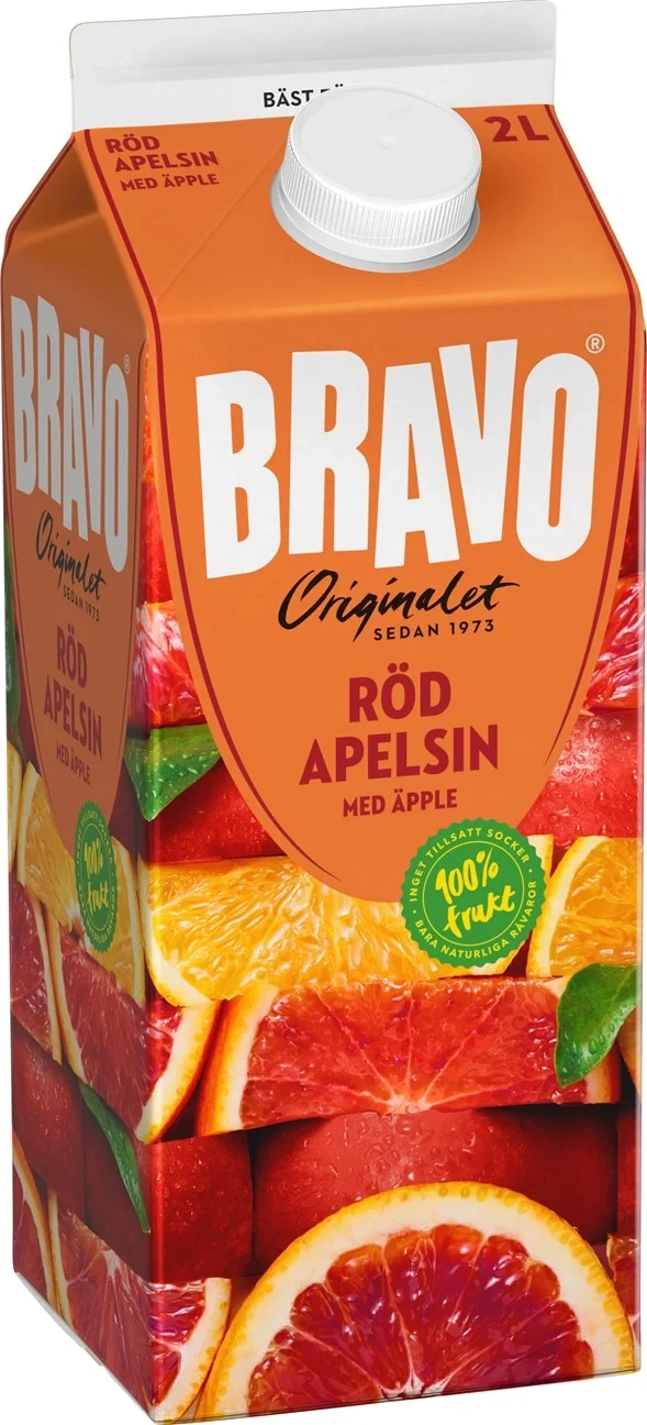BRAVO Juice Röd apelsin