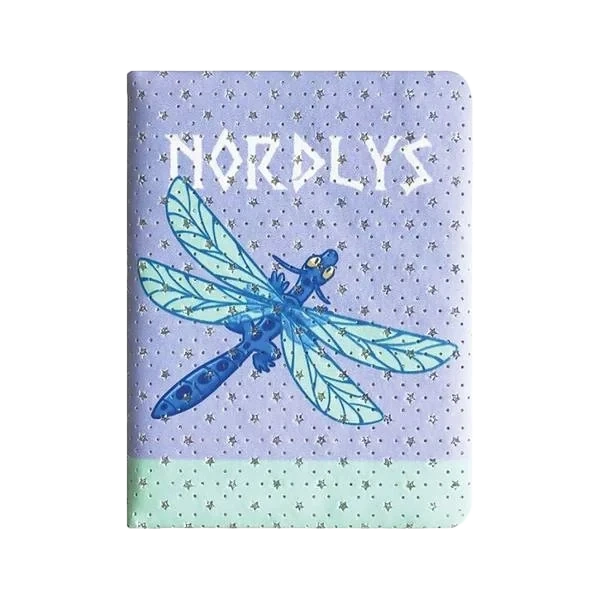 Nordlys Notatbok med Glitter