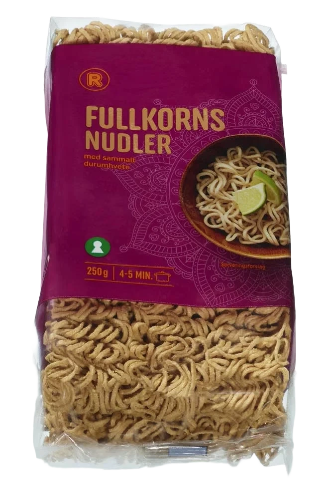 Fullkornsnudler 250 g
