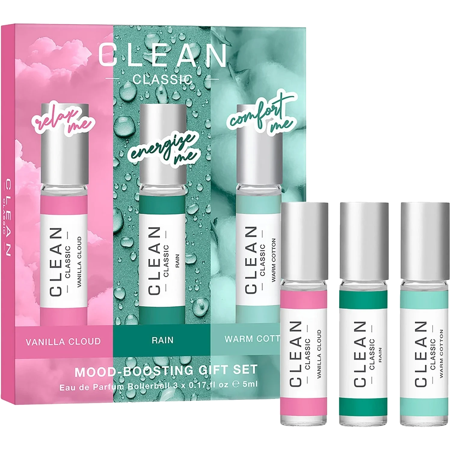 Clean Classic Layering Rollerball Gift Set