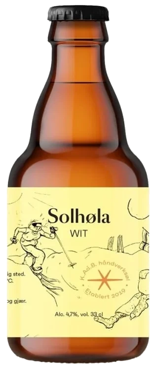 Solhøla 0,33l flaske Kaab Bryggeri