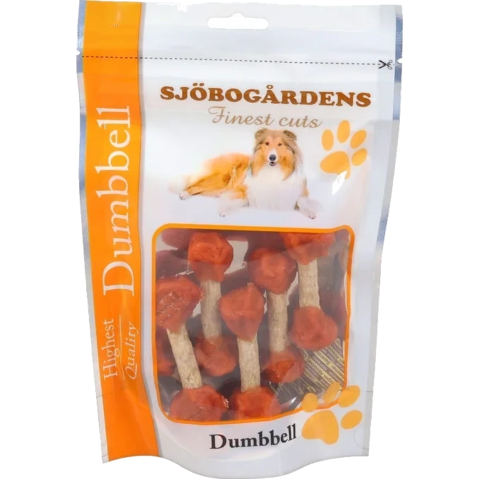 Hundgodis Dumbell Kyckling
