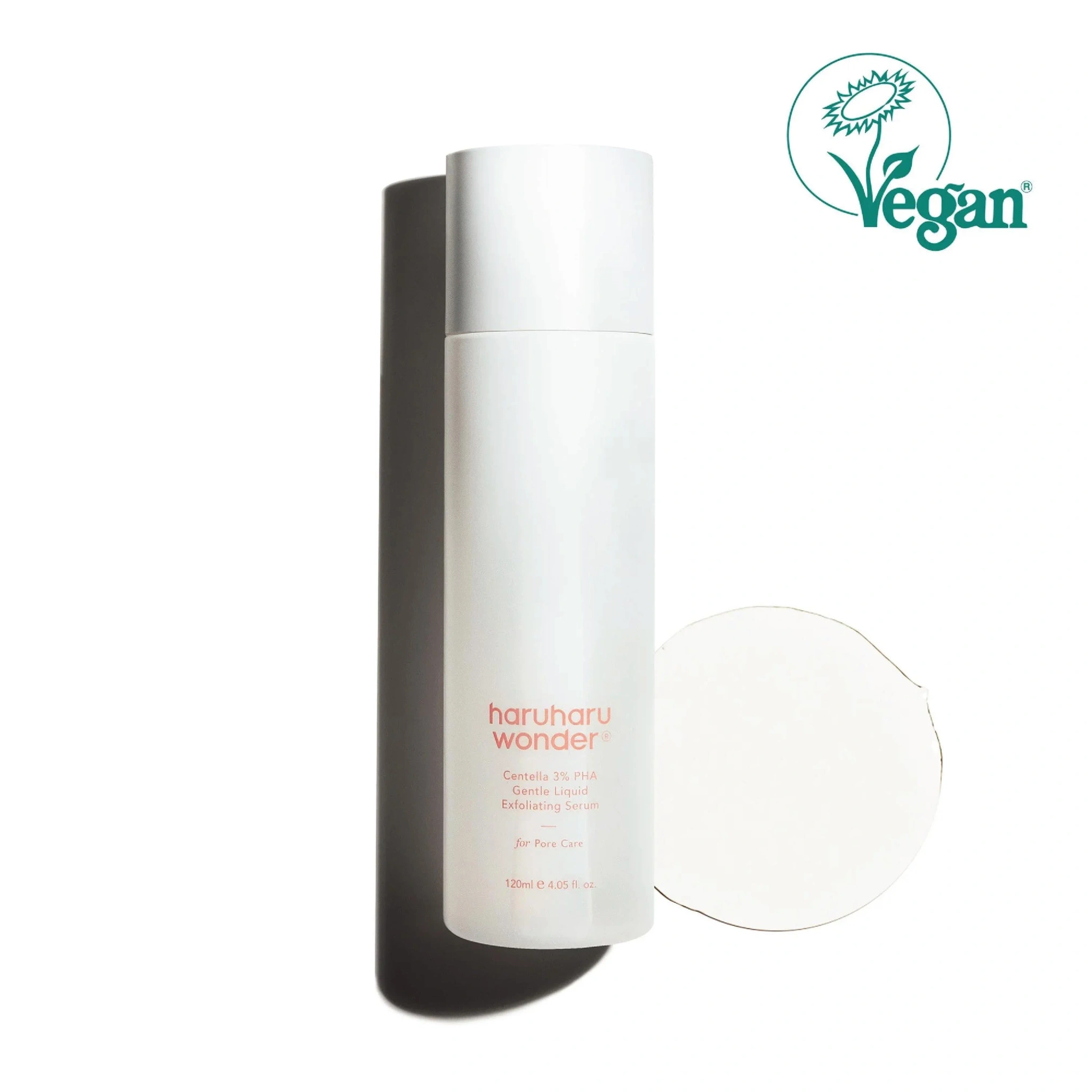 haruharu wonder Centella 3% PHA Gentle Liquid Exfoliating Serum, 120 ml