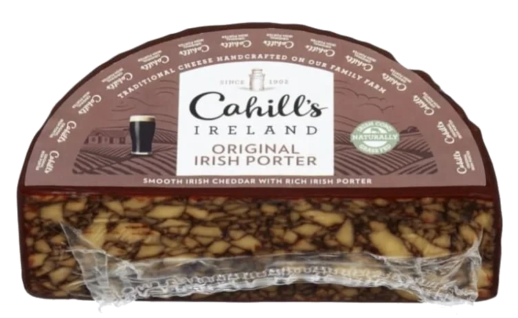 Cheddar Irish Porter pr Kg