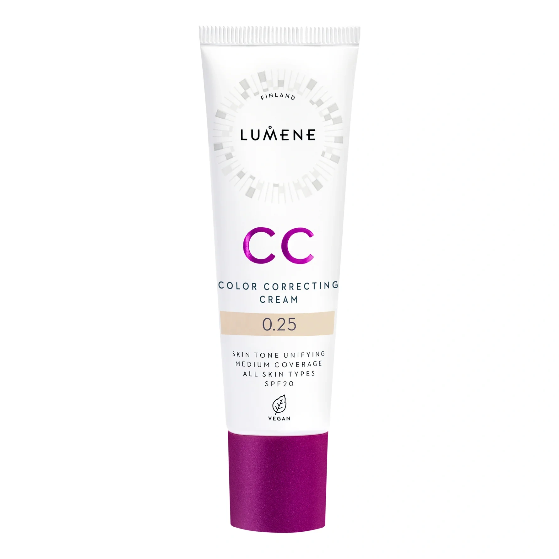 Lumene CC Color Correcting Cream SPF20 Foundation 0.25