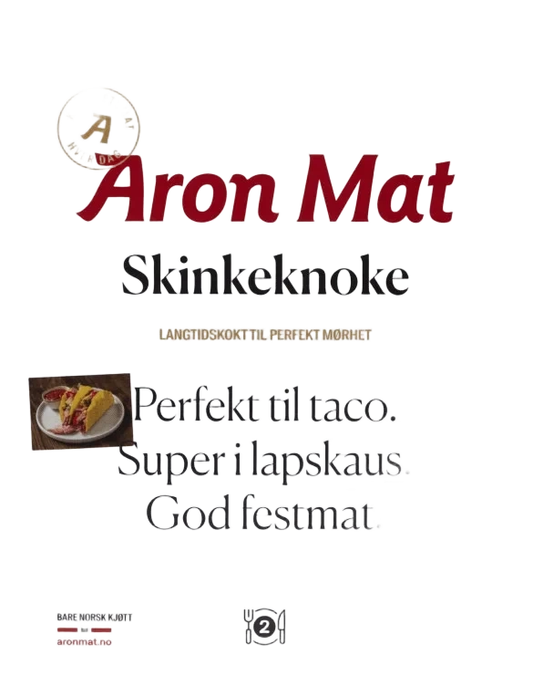 Skinkeknoke Salt&Røkt Langtkokt Ca1,2kg