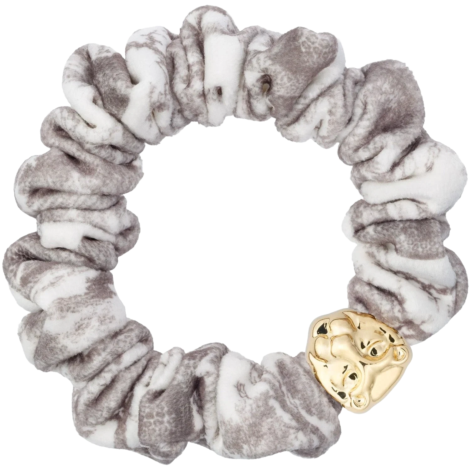 Dark Velvet Mini Scrunchie