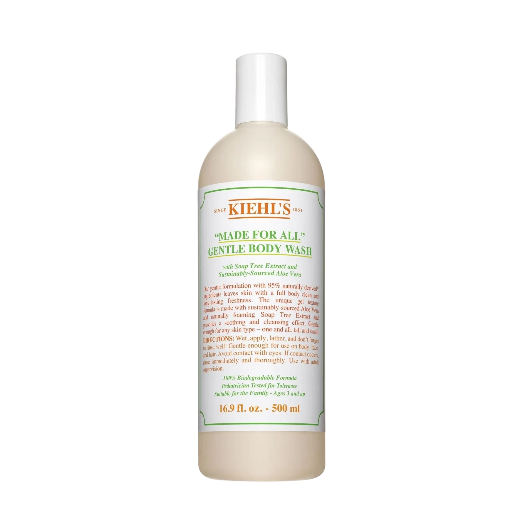 Kiehl’s Made For All Gentle Body Wash 500 ml