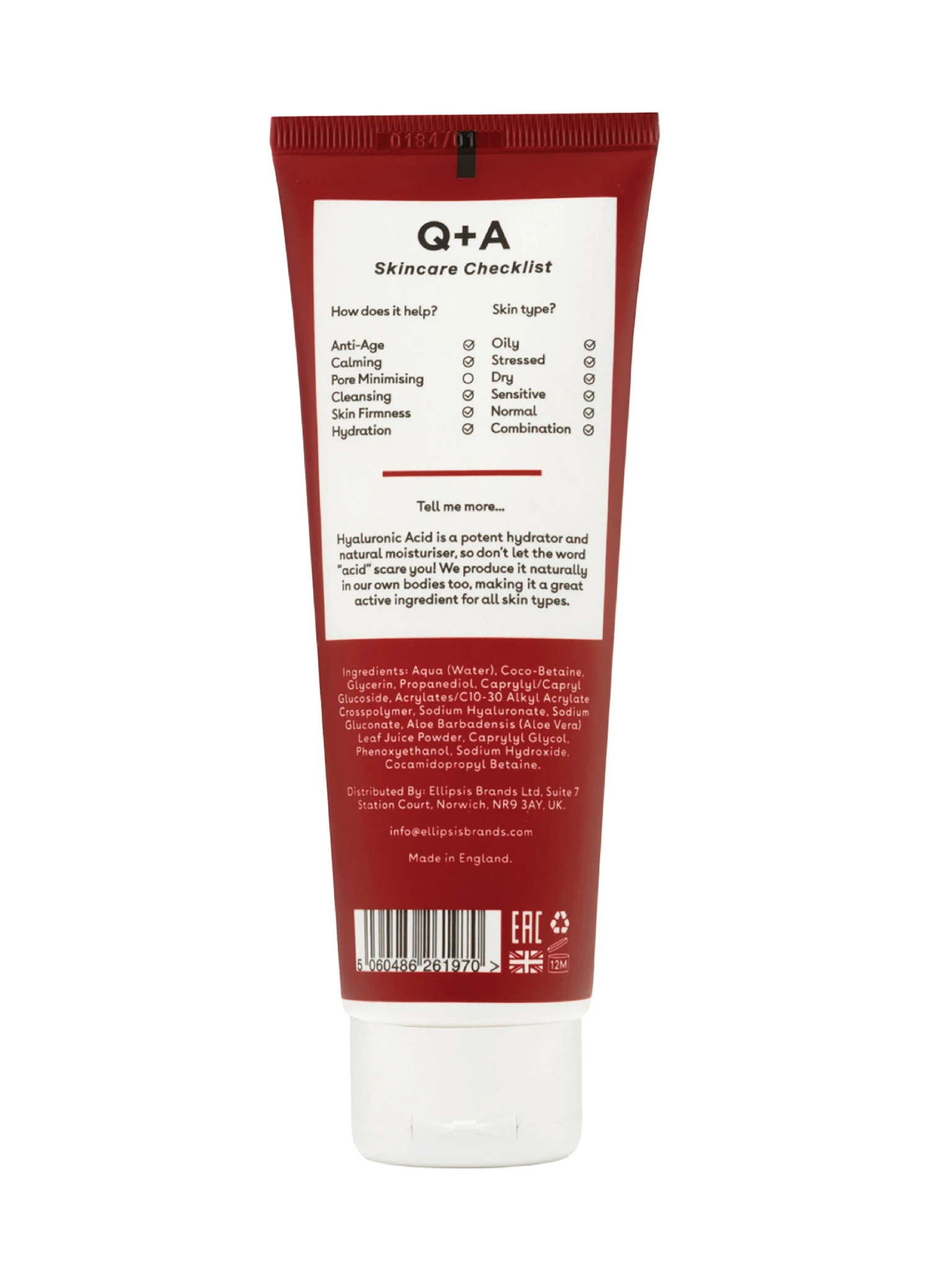 Hyaluronic Acid Cleanser