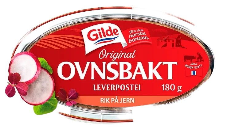 Leverpostei Ovnsbakt Original 190g Gilde