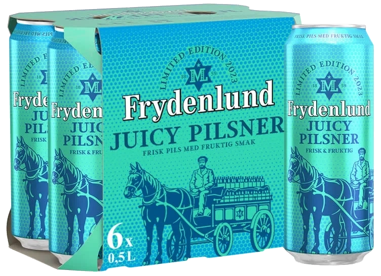 Frydenlund Juicy Pils 0,5lx6 boks