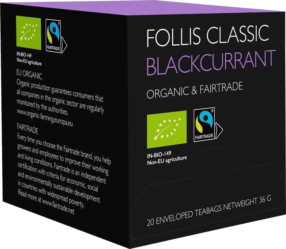 Blackcurrant, Ekologiskt, Fairtrade