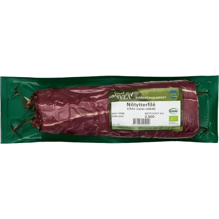 Nötytterfilé Färsk ca 500g KRAV Smak av Svea