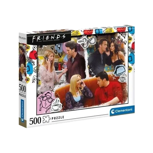Puslespill 500 Brikker - Friends