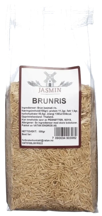 Brun Ris 500g Jasmin