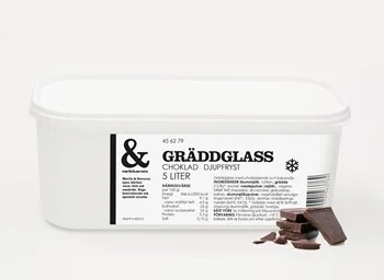 Gräddglass choklad