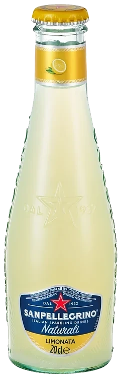 San pellegrino limonata glassflaske   24x20cl