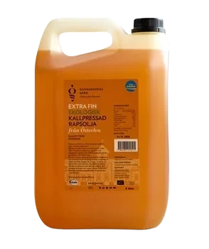 Rapsolje kaldpresset økol.  5l