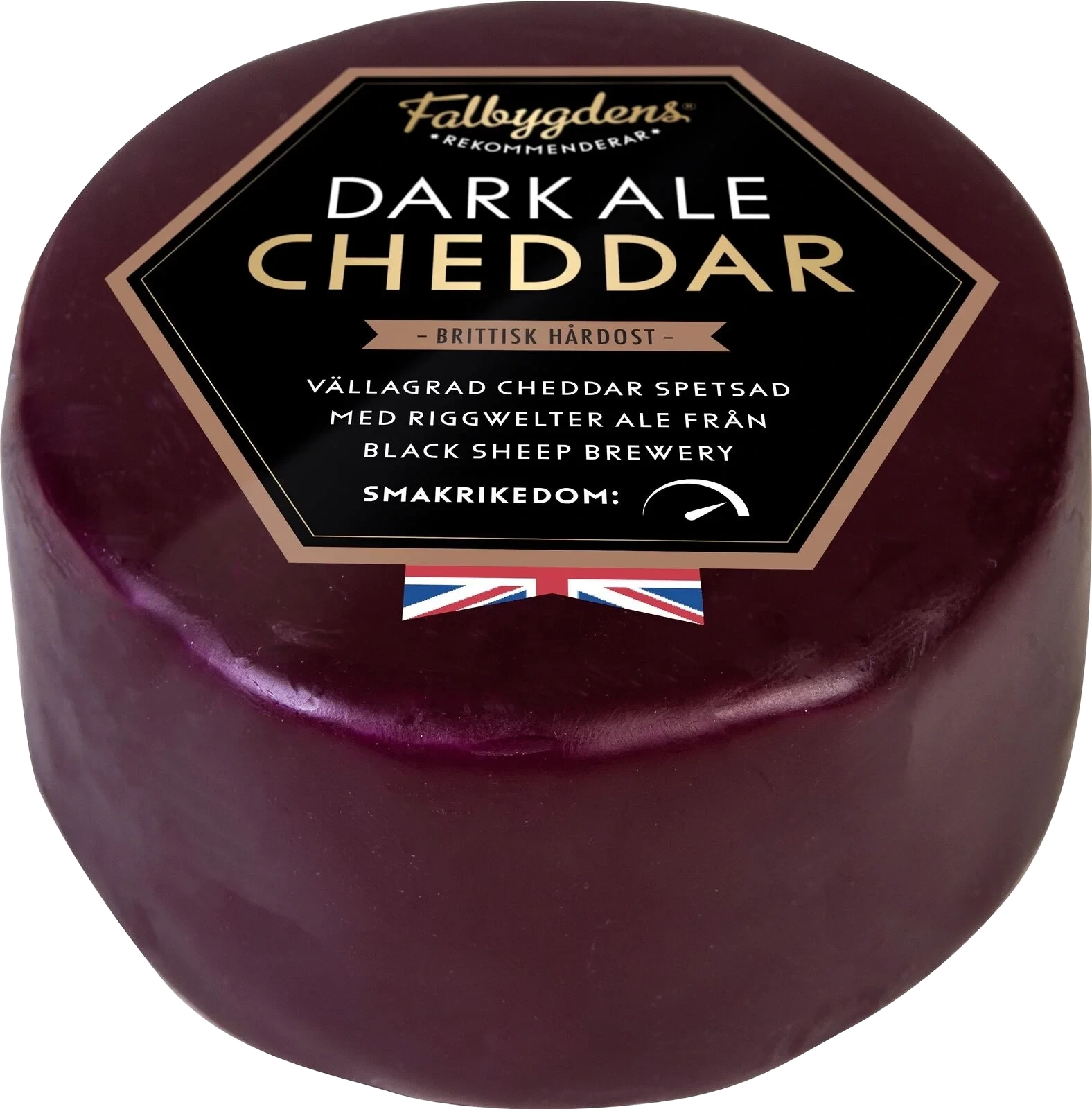 Cheddarpuck dark ale hårdost