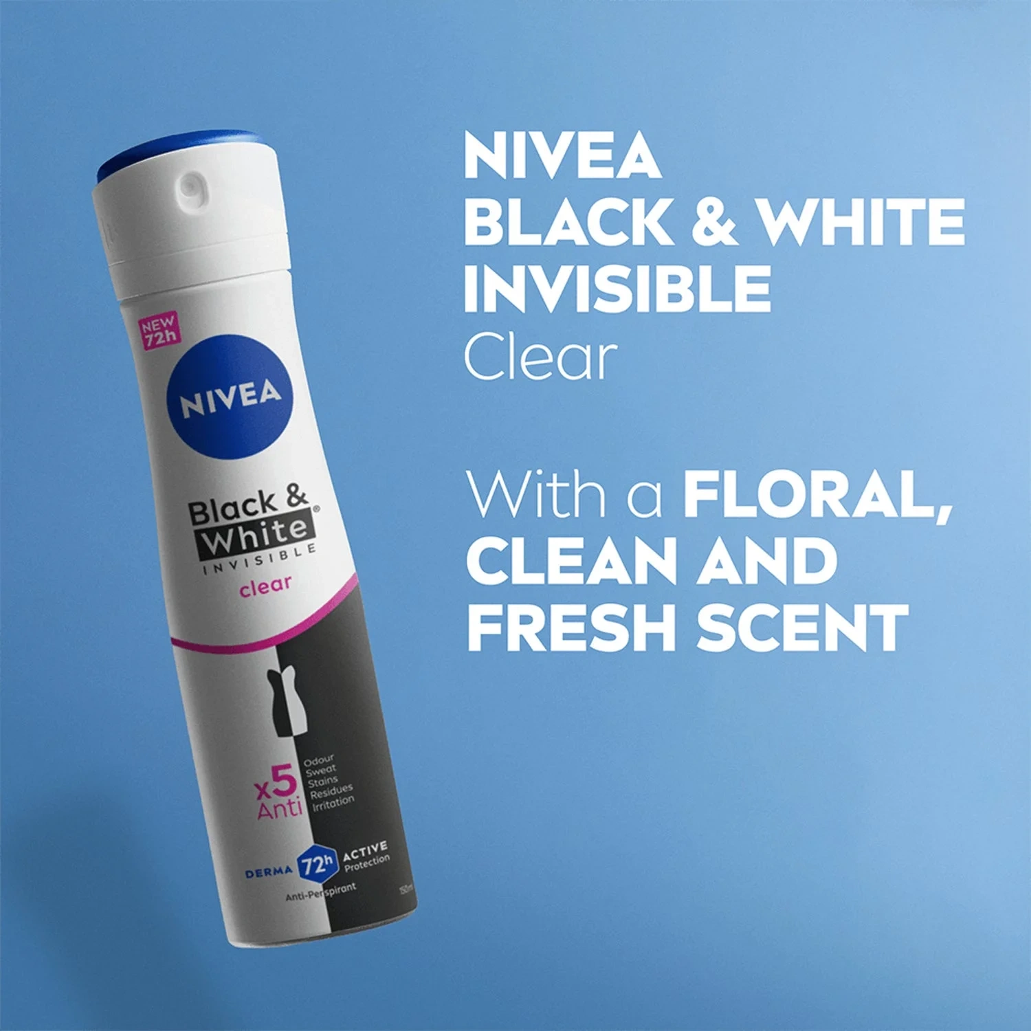 NIVEA Black & White Original Spray
