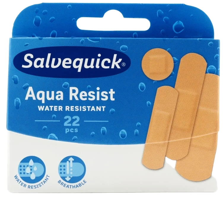 Salvequick Aquaresist 22stk