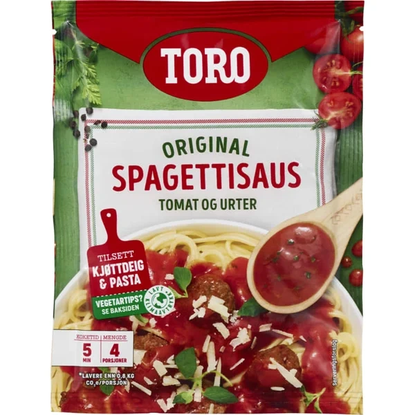 Spaghettisaus original 0,4l    52,5g