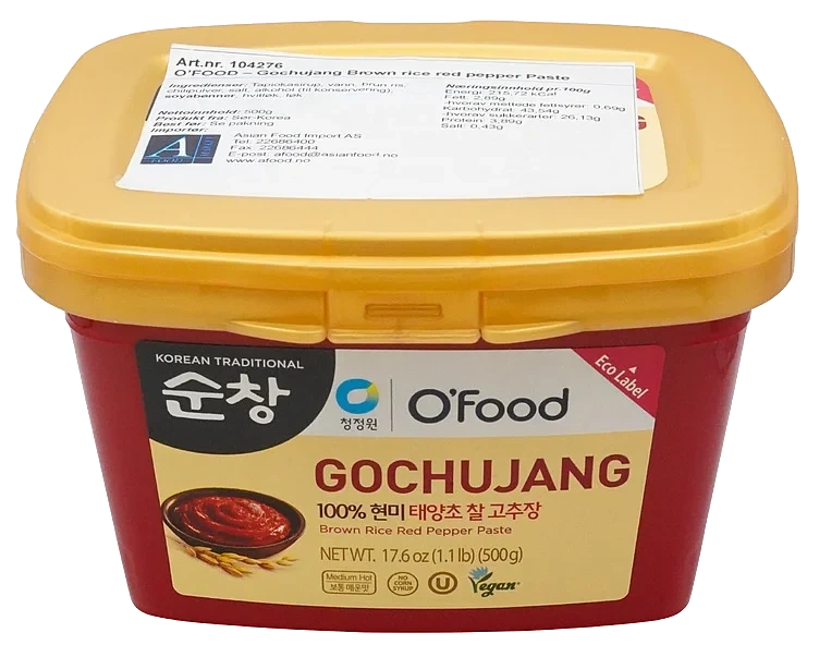 Hot pepper paste  500g