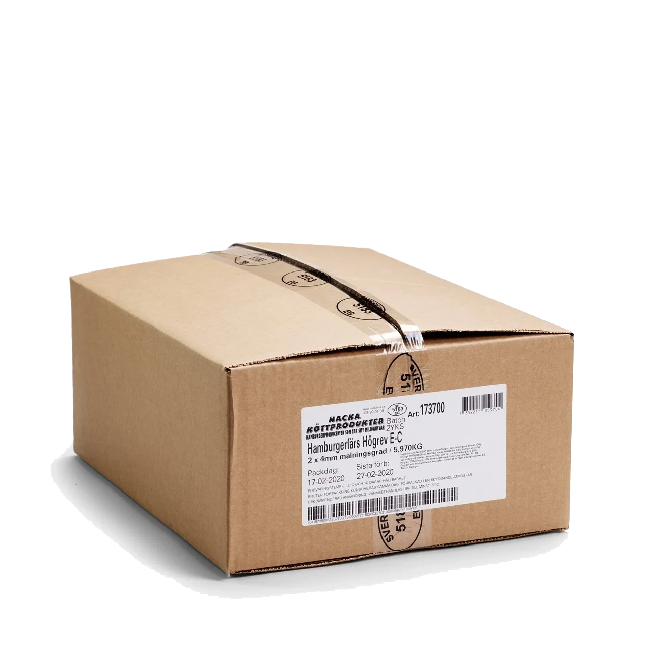 Hamburgare 90g 8mm SE