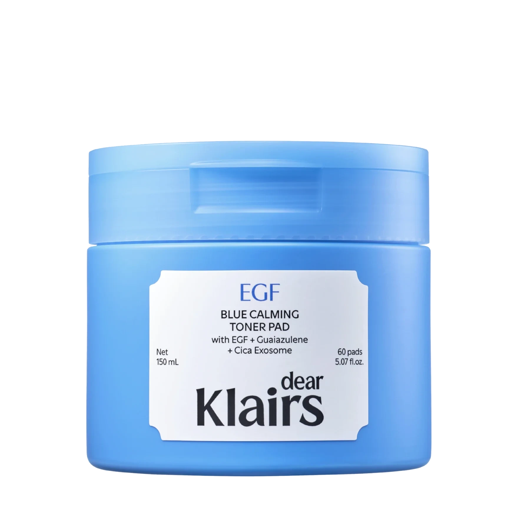 KLAIRS EGF Blue Calming Toner Pad 60 pcs