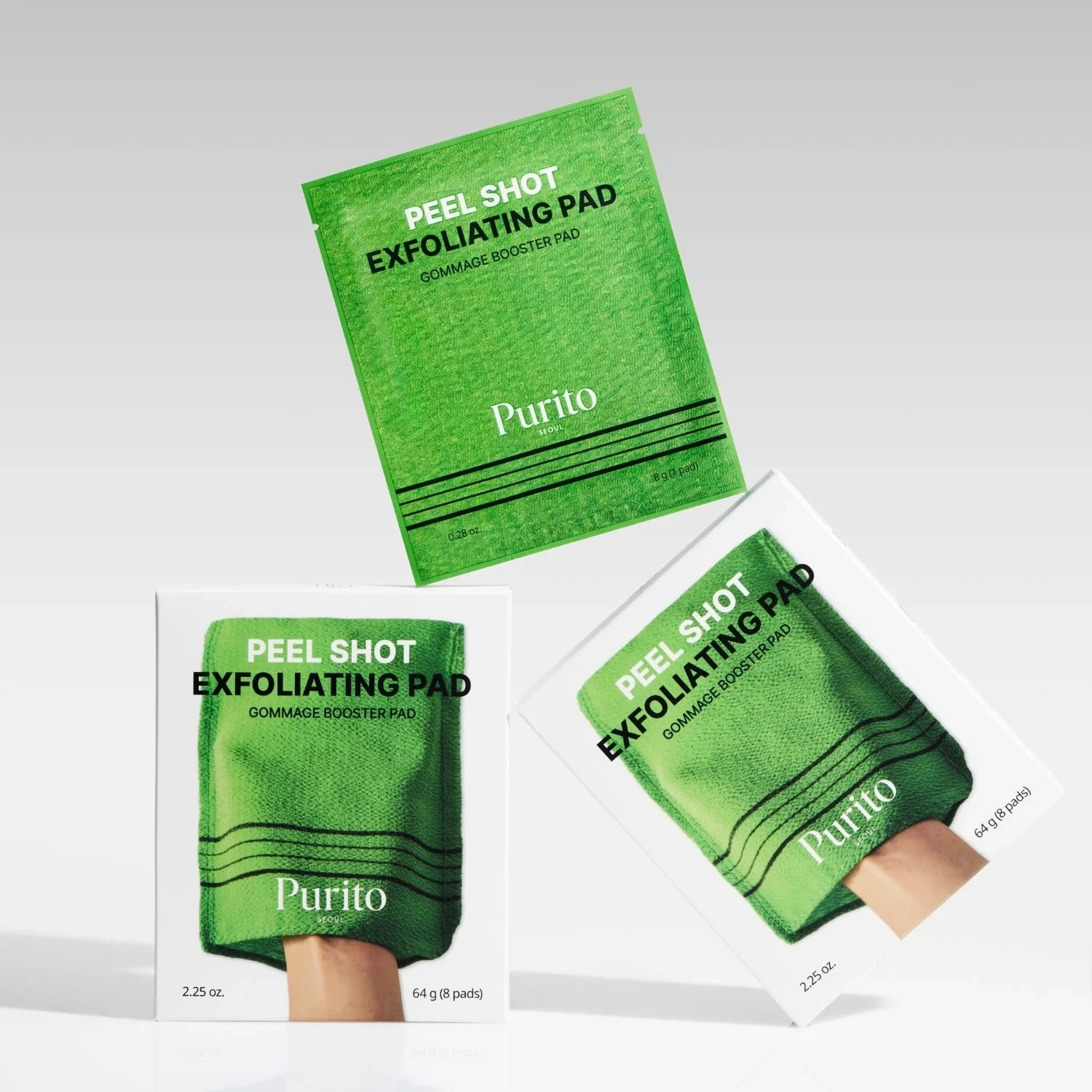 Purito Peel Shot Exfoliating Pad