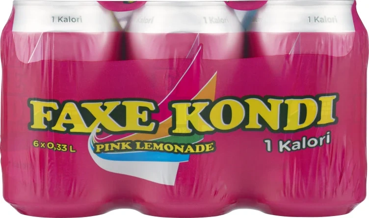 Faxe Kondi Pink Lemonade 0,33l boks 6pk