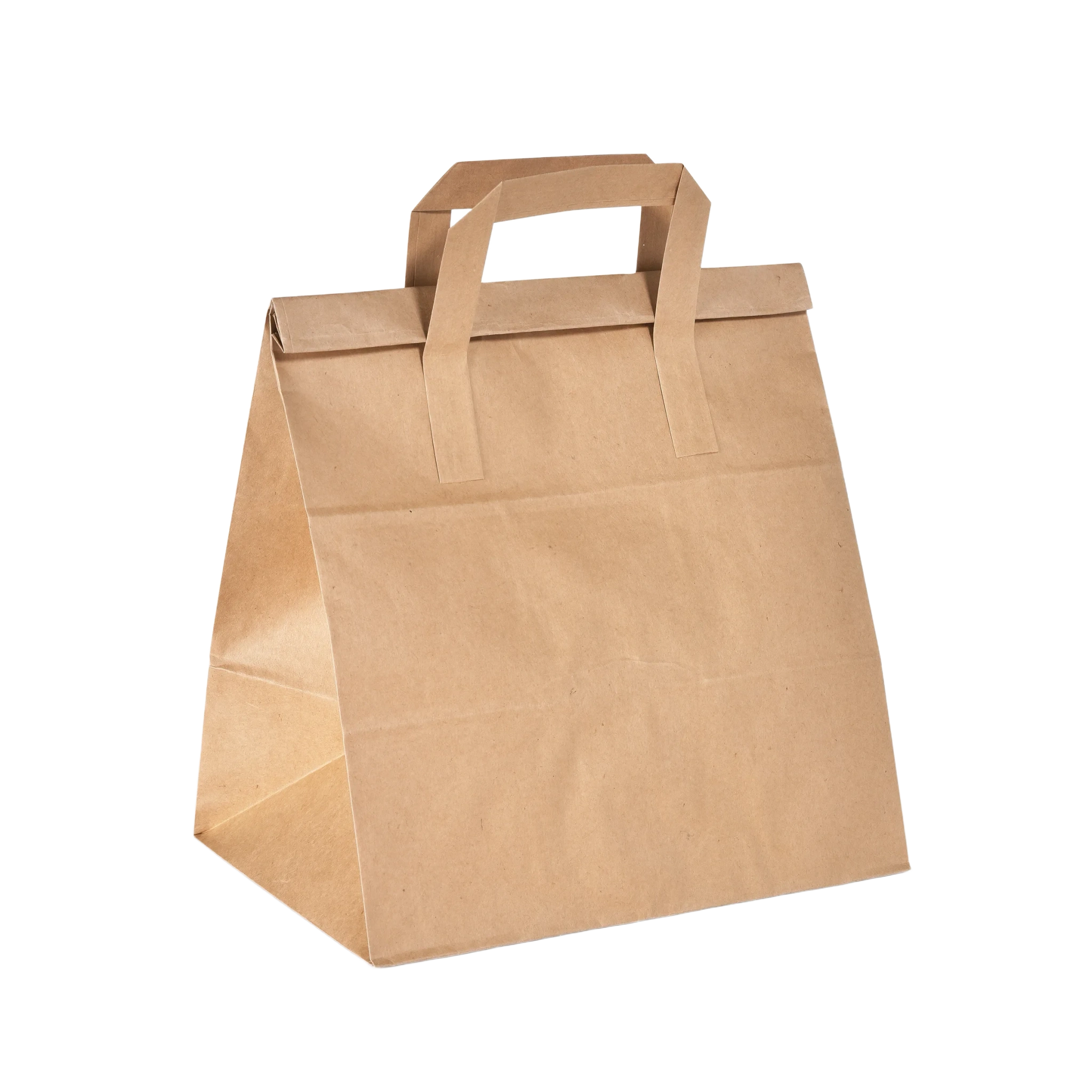 DUNI AS Papirpose Takeaway Brun m/håndtak 240x170x290mm