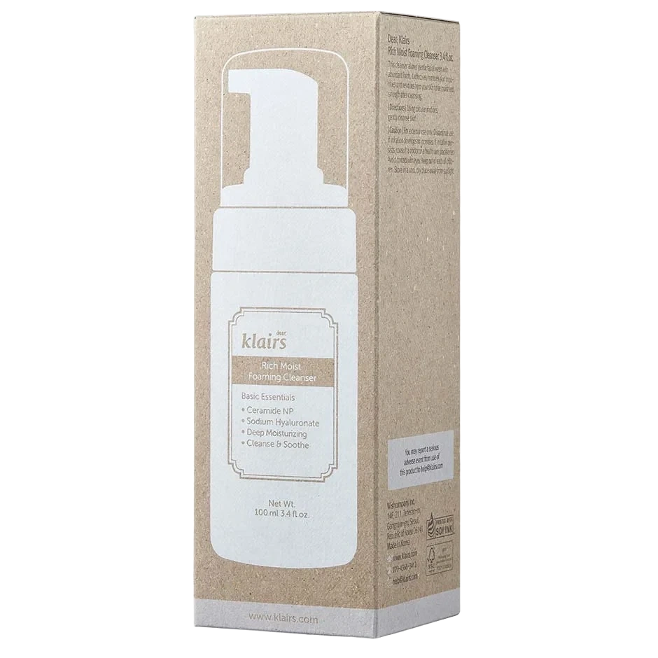 Klairs Rich Moist Foaming Cleanser