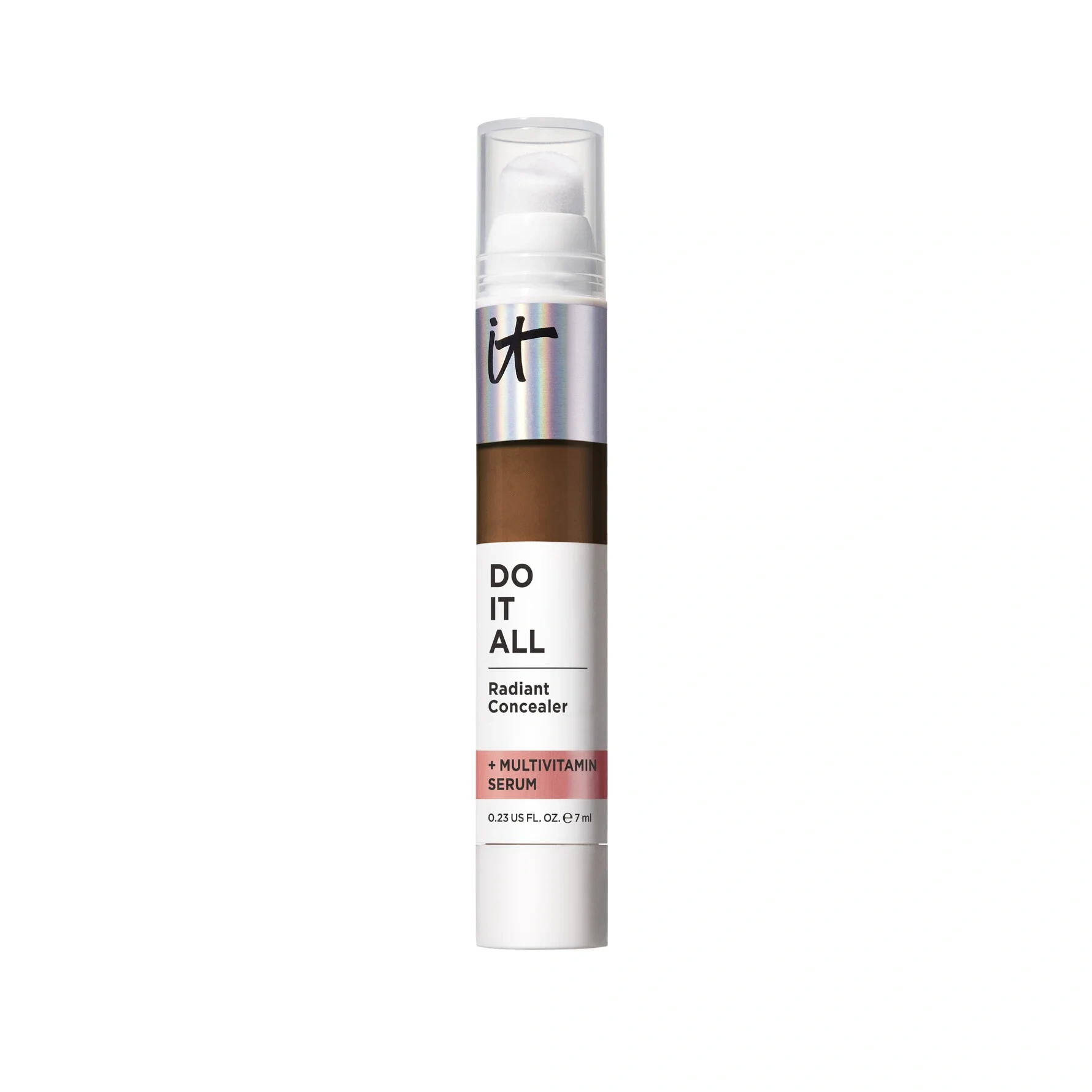 IT Cosmetics Do It All Plumping Radiant Concealer + Multivitamin Serum 615 Deep Neutral